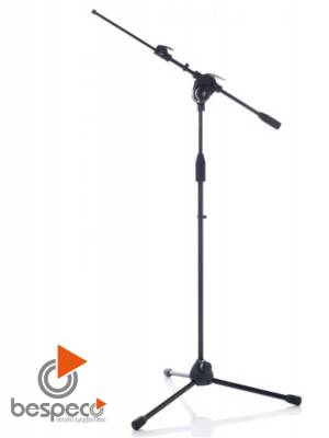 Bespeco Microphone stand with telescopic boom - MSF10C