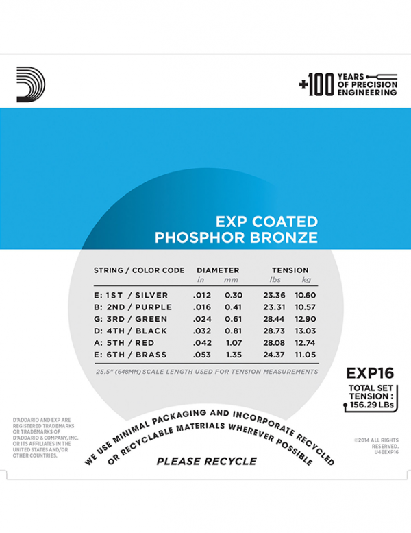 D’Addario Coated EXP16 - Image 3