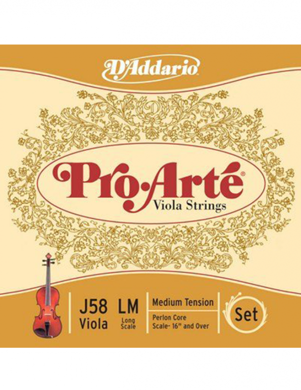 D’Addario Pro-Arte Viola Strings