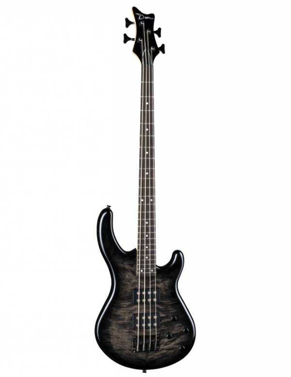 Dean Edge 2 Burled Maple Bass Guitar - Trans Blackburst