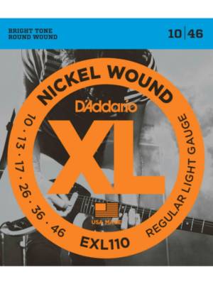 D'Addario EXL110 Regular Light set