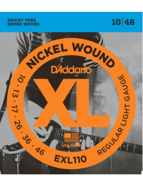 D'Addario EXL110 Regular Light set