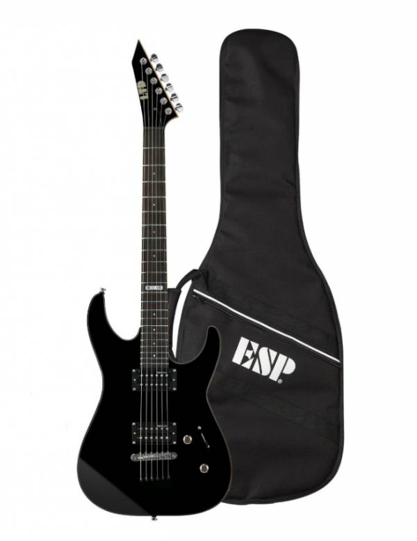 ESP, LTD MH-10 Black with Gigbag - Image 2