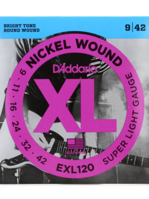 D’Addario EXL120 Super Light set