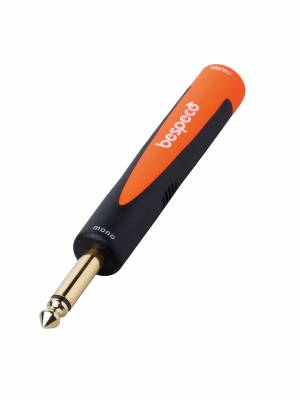 Bespeco Adapter 6,3 mm mono jack plug to 6,3 mm stereo jack socket