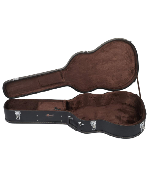 Ortega Dreadnought Hardcase BLACK - OACCSTD-DN - Image 3