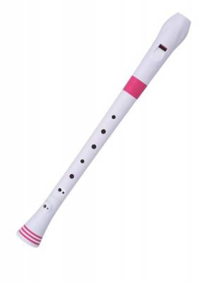 Nuvo Soprano Recorder - White/Pink