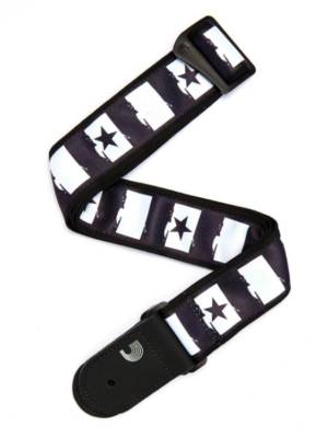 Rock Star NYLON WOVEN GUITAR STRAP - 50C01