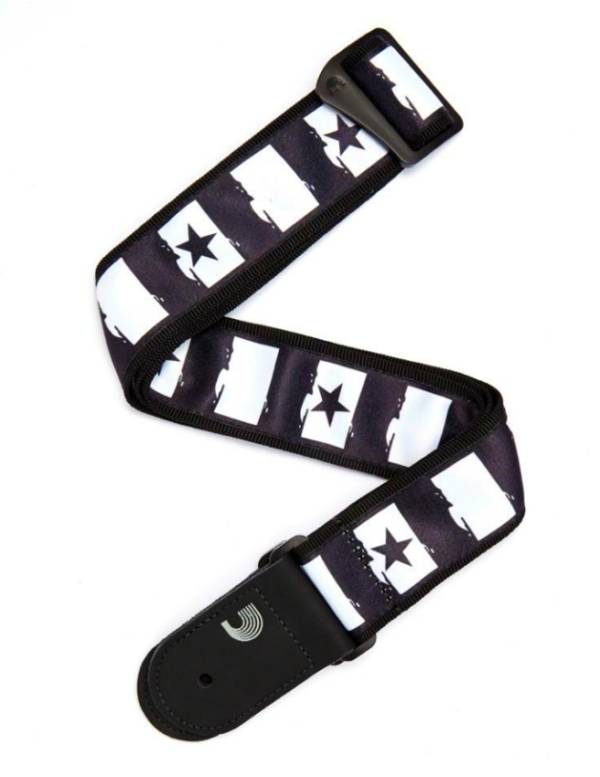 Rock Star NYLON WOVEN GUITAR STRAP - 50C01