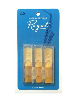 Rico Royal ALTO SAXOPHONE REEDS - RJB0325