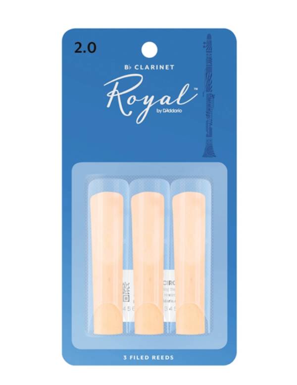 Rico Royal Bb CLARINET REEDS - RCB0320