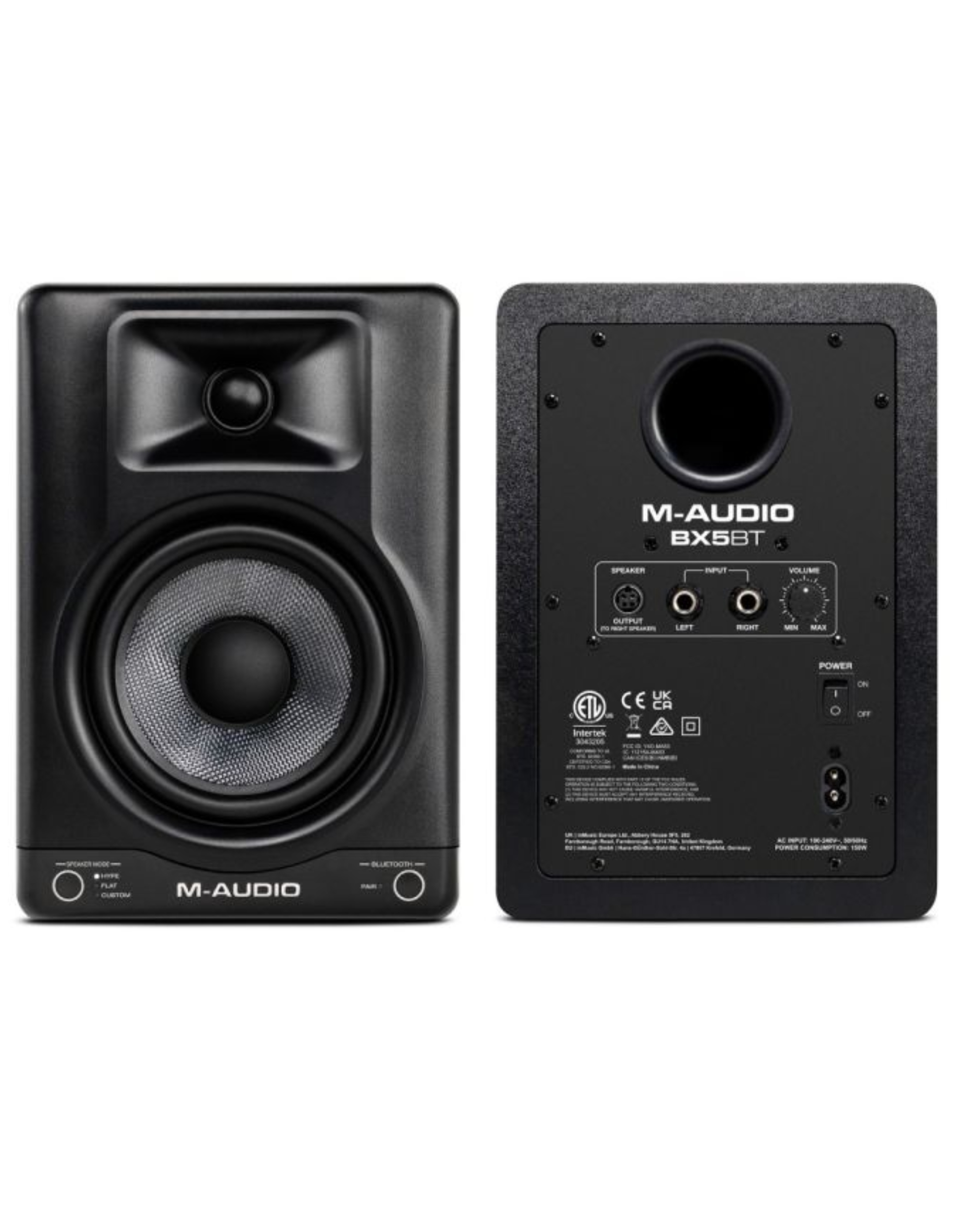 M-Audio BX5 BT | 5” 120W Bluetooth Studio Monitors (Pair) - Image 3