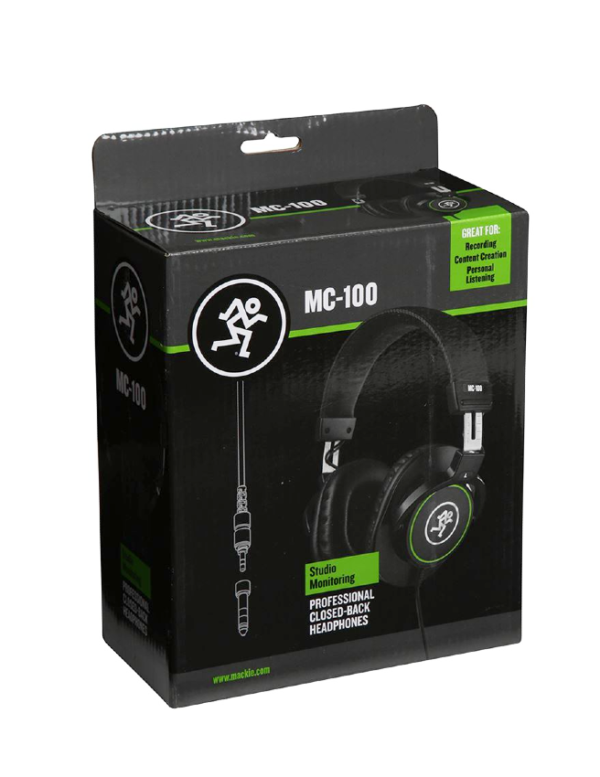 Mackie MC-100 Professional Closed-Back Headphones - Image 2