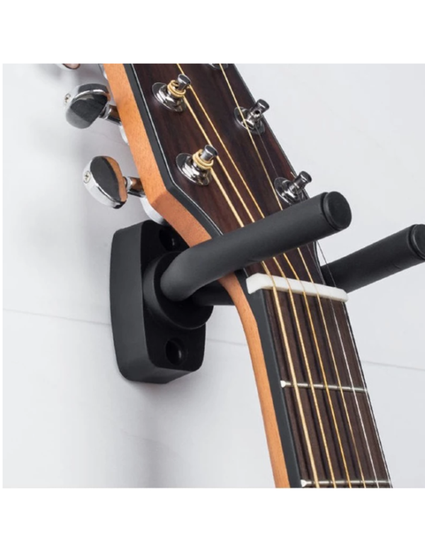 K&M Guitar Wall Mount- White - Image 2