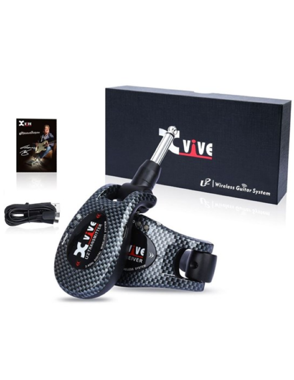 Xvive U2 Digital Wireless Guitar System - Carbon - Image 3