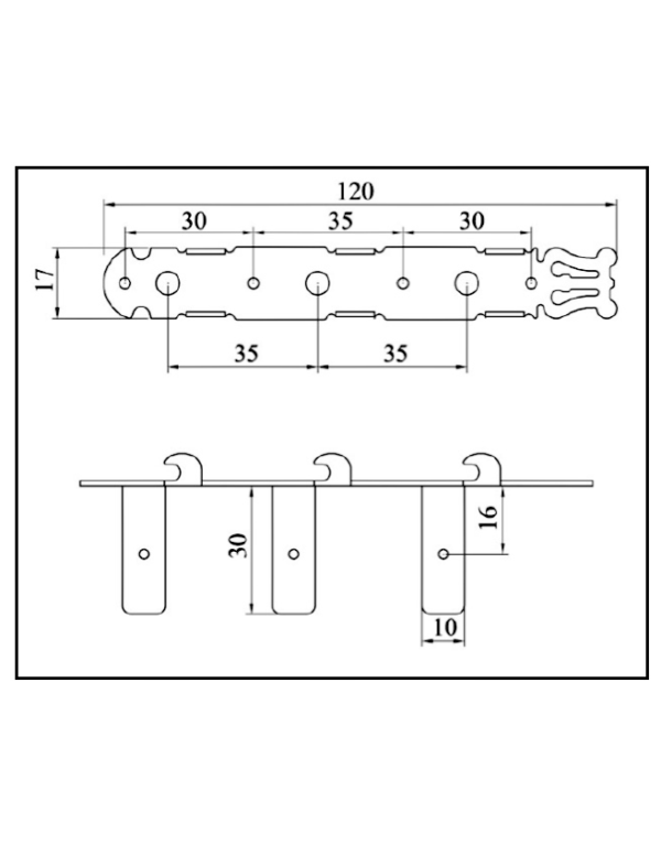 ORTEGA OTMSTD-GOWH Classical guitar tuners - Image 2