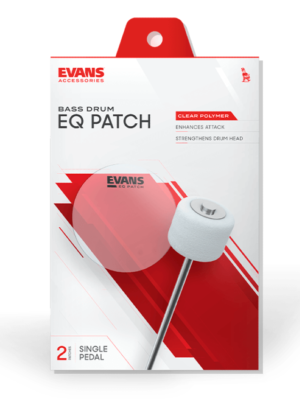 Evans EQPC1 Bass drum Single patch