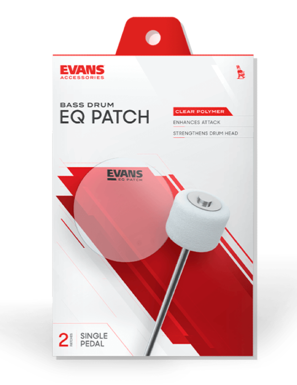 Evans EQPC1 Bass drum Single patch