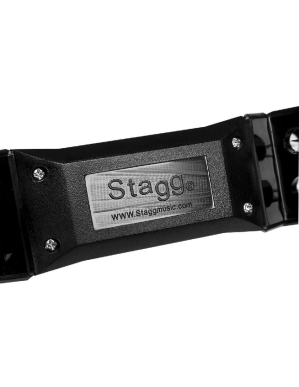 Cutaway plastic tambourine with 16 jingles - Image 2