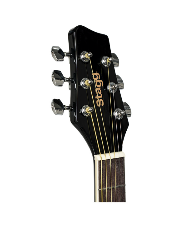 Stagg SA20D BLK Acoustic Guitar - Image 4