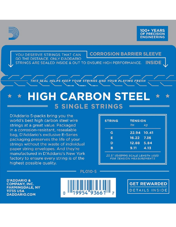 D'Addario PL010-5 - Image 2