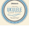 D'Addario EJ65TLG TENOR Ukulele Strings, Clear Nylon