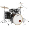 Pearl Export EXX725 Drum Set with Hardware - Silver Graphite Twist