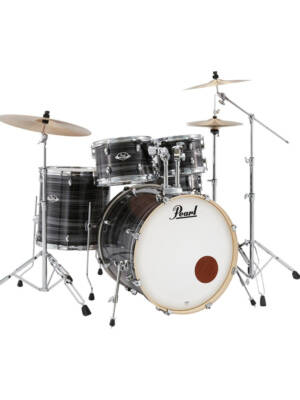Pearl Export EXX725 Drum Set with Hardware - Silver Graphite Twist