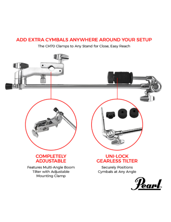 Pearl Cymbal Holder CH-70 - Image 2
