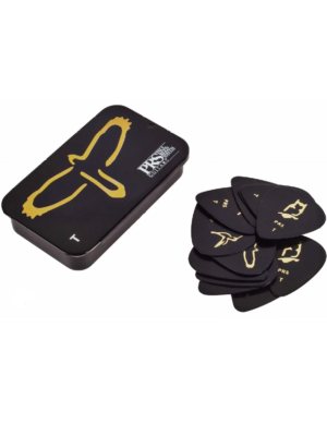 PRS Gold Birds Assorted Picks with Tin - Medium