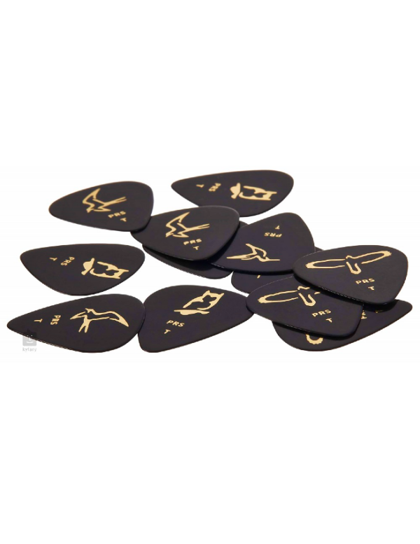 PRS Gold Birds Assorted Picks with Tin - Medium - Image 2