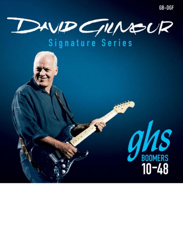 GHS David Gilmour Signature Electric Guitar Strings -.10-.48